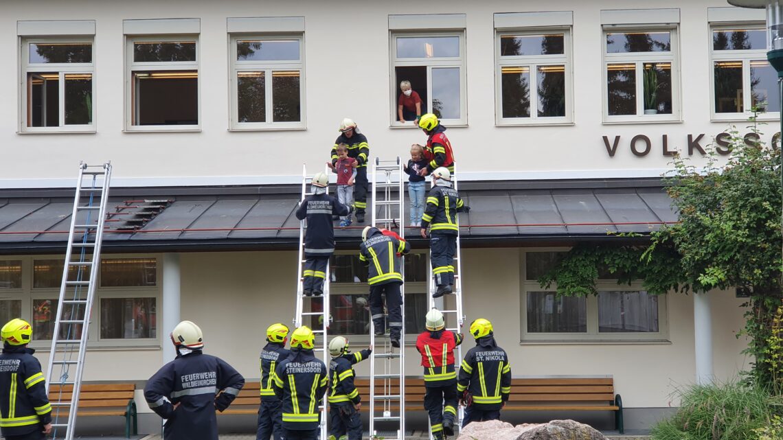 Kindergarten- und Schulübung